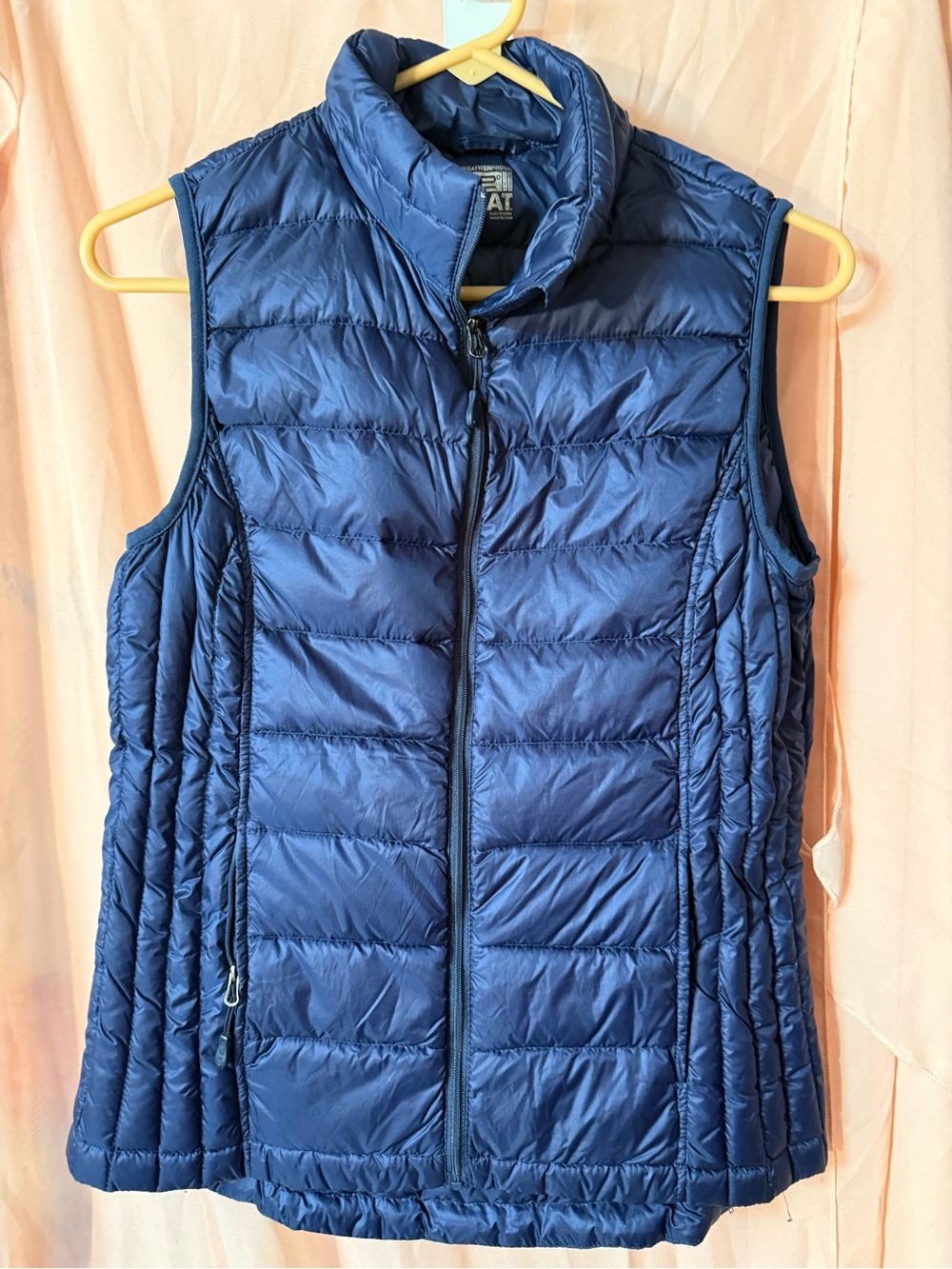 Weatherproof Women's Navy Quilted Packable Puffer Vest